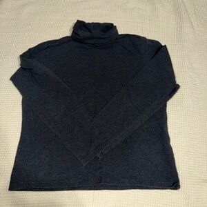 Eddie Bauer Charcoal Gray Turtleneck Sweater – Size L